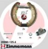 ZIMMERMANN 20990.125.4 Brake Shoe Set